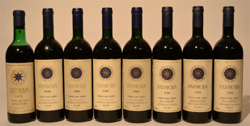 Sassicaia (4), le annate pioneristiche