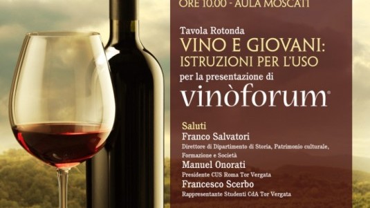 Torvergata e Vinòforum, lezioni di vino