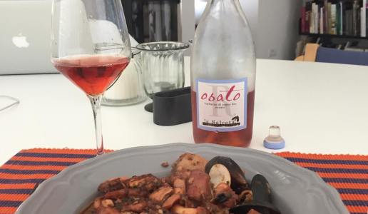 La Salceta Rosato Osato Val d'Arno di Sopra vino toscana con abbinamento