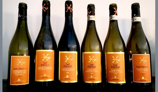 Verticale Pievalta Castelli di Jesi Verdicchio Classico San Paolo Riserva