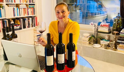 Antonella Amodio vini campani in quarantena