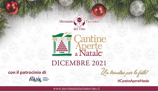 Cantine aperte a Natale 2021 - Movimento turismo del vino