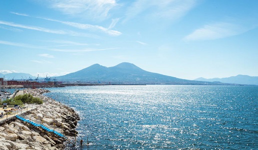 Golfo di Napoli Vesuvio