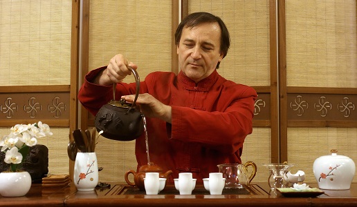 Marco Bertona, cerimonia del tè