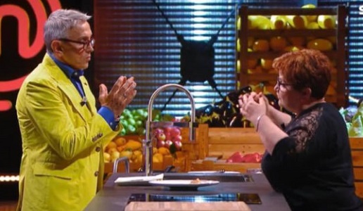 Masterchef Bruno Barbieri e Signora Oriana