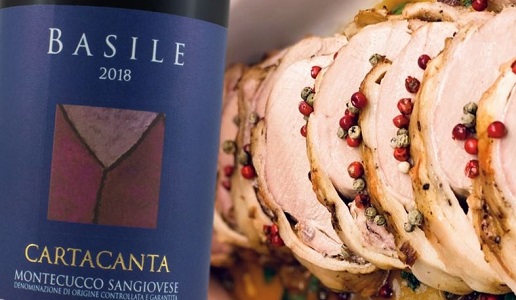 Pancia di maiale e montecucco basile