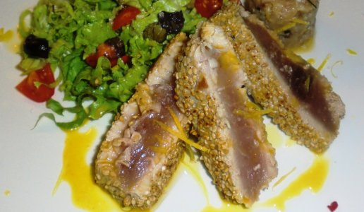 tagliata di tonno