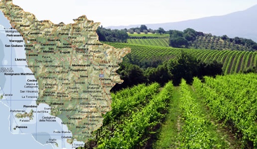 Toscana regione vinicola più conosciuta dai consumatori Usa