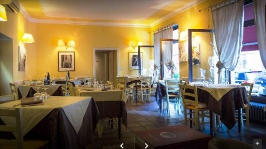 trattoria all'antica con bar milano sala