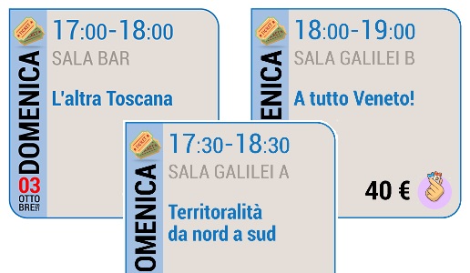 L'altra Toscana, Territorialità da Nord a Sud, A tutto Veneto.