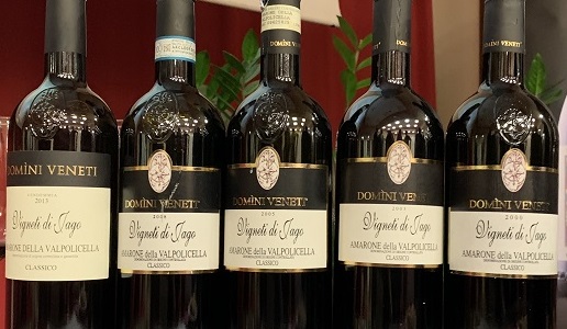 Verticale Domini Veneti Amarone della Valpolicella Classico Vigneti di Jago