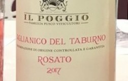aglianico del taburno rosato il poggio vino campania