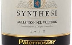 Paternoster Aglianico del Vulture Synthesi 2018