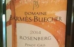 Alsace Pinot Gris Rosenberg 2014 Barmes Buecher