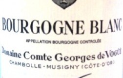 Bourgogne Blanc Domaine Comte Georges de Vogüé