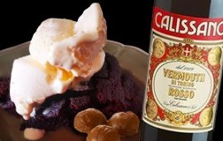 Brownies e Calissano Vermouth Rosso 