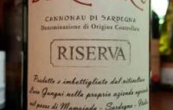 cantina guingui cannonau di sardegna berteru riserva vino rosso
