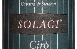 Caparra & Siciliani Cirò Rosso Solagi 2017
