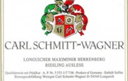 Carl-Schmitt-Wagner-Longuicher-Maximiner-Herrenberg-Riesling-Auslese