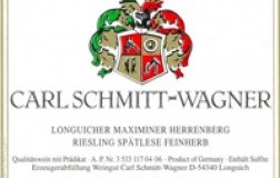 Carl Schmitt-Wagner Longuicher Maximiner Herrenberg Riesling Spaetlese