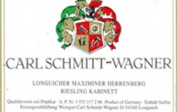 Carl Schmitt-Wagner Longuicher Maximiner Herrenberg Riesling Kabinett