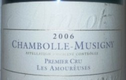 Chambolle Musigny 1er Cru Les Amoureuses 2006 Amiot Servelle
