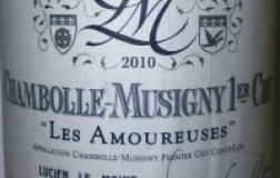 Chambolle Musigny 1er Cru Les Amoureuses 2010 Lucien Le Moine