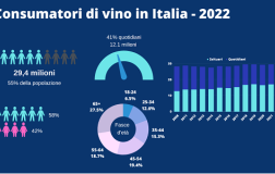 Consumatori di vino in Italia nel 2022