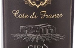 Cote di Franze Cirò Rosso Classico Superiore Riserva 2016