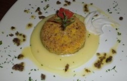 Crocchetta di spigola su crema di patate e porri ricetta DoctorWine