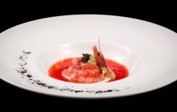 Crudo di gambero rosso 
