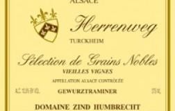 Domaine Zind Humbrecht alsazia Herrenweg de Turckheim Vieilles Vignes Selection de Grains Nobles