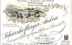 Egon Muller Scharzhofberger Riesling Auslese etichetta doctorwine
