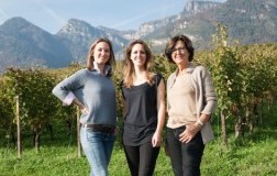 Elena Walch con le figlie