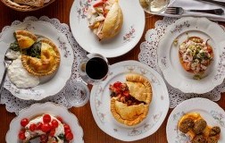 Eufrosino Osteria Roma - Piatti vari sul tavolo