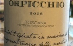 Fattoria Dianella Toscana Igt Orpicchio 2016