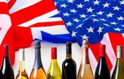 After Brexit e altri guai editoriale Daniele Cernilli, Bandiera USA, UK e bottiglie
