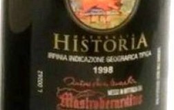 mastroberardino naturalis historia irpinia 1998 vino rosso campania etichetta doctorwine