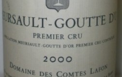 Meursault Goutte D’Or 1er Cru 2000 Comte Lafon