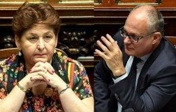 Teresa Bellanova ministra agricoltura e Roberto Gualtieri ministro economia e finanze