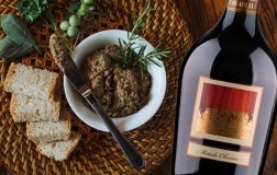 Paté di fegato di Nonna Grazia abbinamento Lazio Rossetto Metodo Classico Brut Cotarella