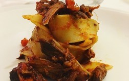 Pappardelle al ragù di lepre