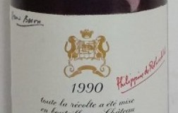 Chateau Mouton Rotschild Pauillac Premier Grand Cru Classé 1990