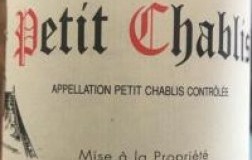 Vincent Dauvissat Petit Chablis 2017