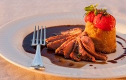 Petto d’anatra rosato con Asperum balsamico