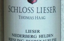 Riesling Beerenauslese Niederberg Helden Schloss Lieser