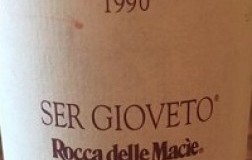 Rocca delle Macie Toscana Ser Gioveto 1990