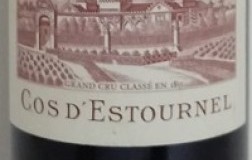 Saint Estephe Deuxième Grand Cru Classé 2000 Château Cos D’Estournel