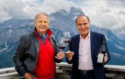 Sandro Boscaini e Bruno Vespa