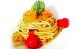spaghetti al doppio pomodoro